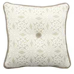 l'Opificio Cuscino Carrè in tessuto jacquard avorio Lovely> Cuscini