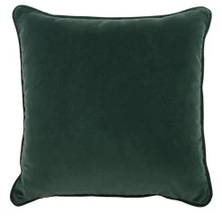 l'Opificio Cuscino Carrè in velluto verde scuro> Cuscini