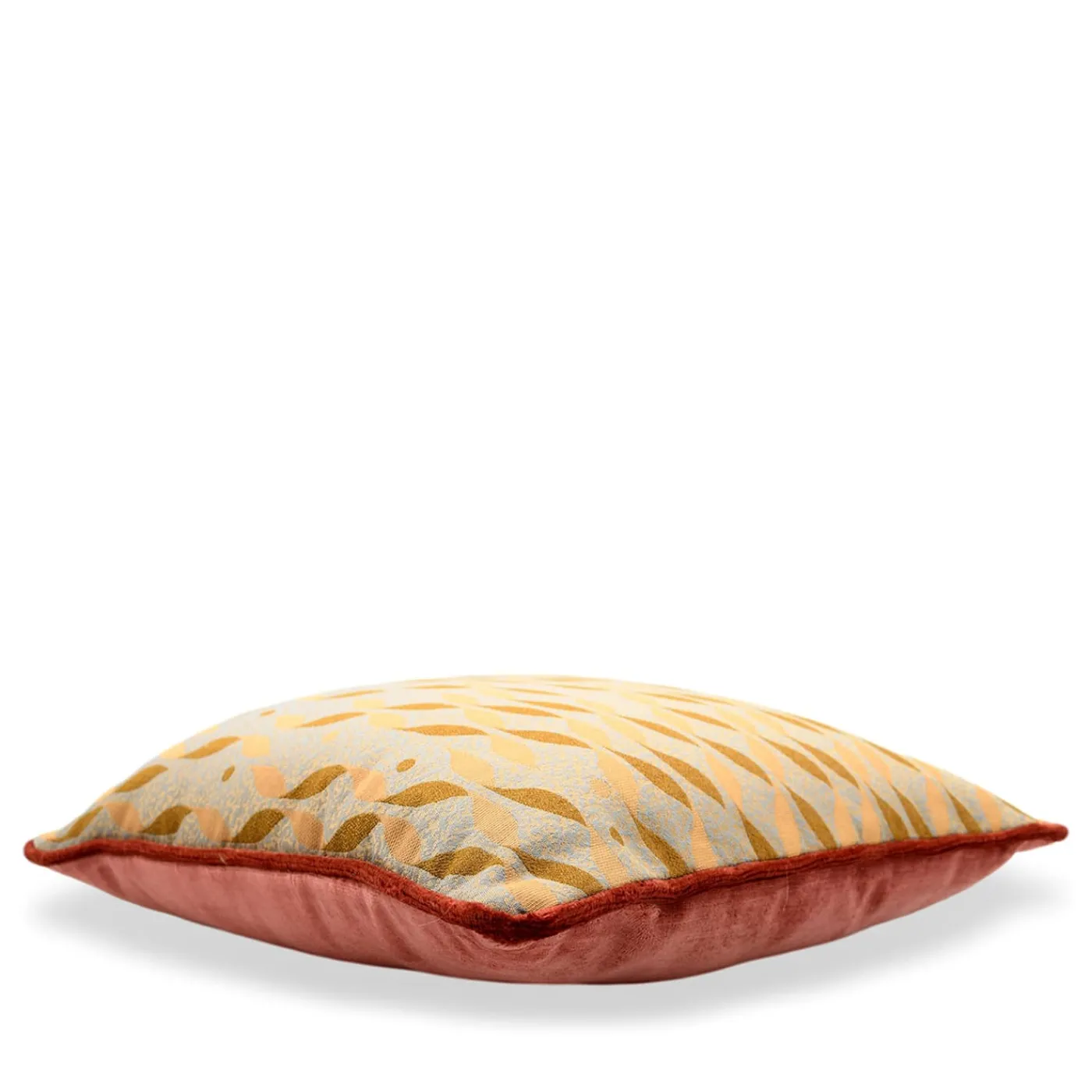 l'Opificio Cuscino Carrè Oro in tessuto jacquard TALIA> Cuscini