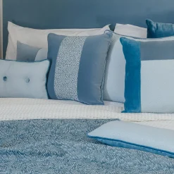 l'Opificio Cuscino Carrè T in Tessuto Jacquard e Velluti><noscript><img width=