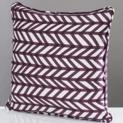 Livio De Simone Cuscino Chino Maroon> Cuscini