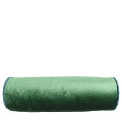 l'Opificio Cuscino Emerald Roll Rullo in velluto di seta> Cuscini