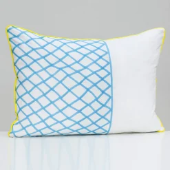 Livio De Simone Cuscino giallo Barracuda/Zigo> Cuscini