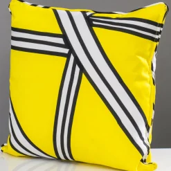 Livio De Simone Cuscino giallo Tria><noscript><img width=