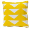Livio De Simone Cuscino giallo Triangoli> Cuscini