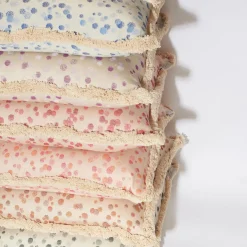 Carola fra i Trulli Cuscino grande con frange lilla e viola><noscript><img width=