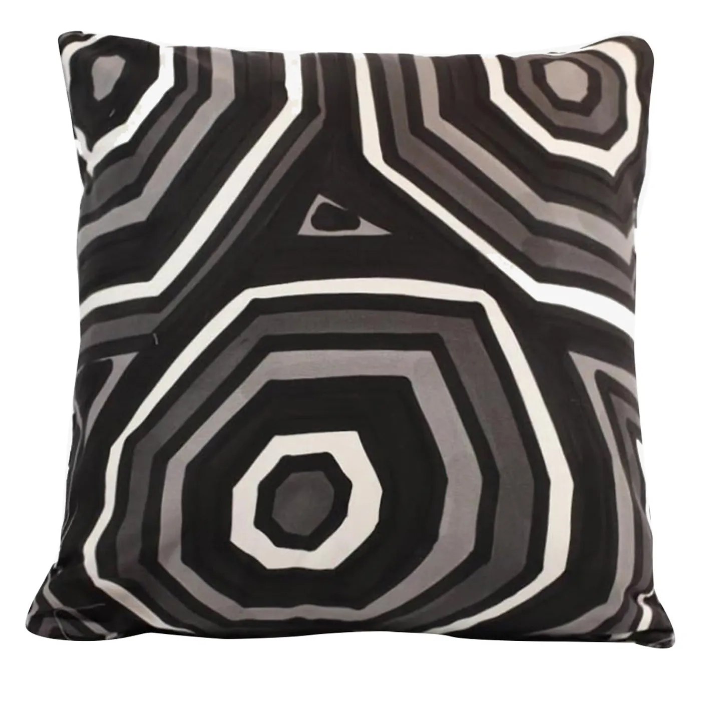 Livio De Simone Cuscino grigio Ottagono> Cuscini