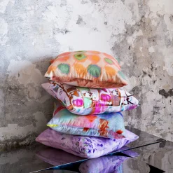 Coralla Maiuri Cuscino imbottito in velluto di seta Jewel Dream><noscript><img width=