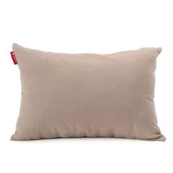 Coralla Maiuri Cuscino imbottito in velluto di seta di mucca giallo> Cuscini