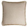 LO Decor Cuscino in lino beige Happy> Cuscini