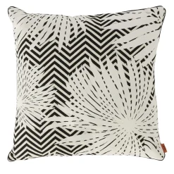 Missoni Home Collection Cuscino Ombre in Bianco e Nero> Cuscini