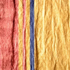 The House of Lyria Cuscino quadrato in velluto policromo a righe Canarium><noscript><img width=