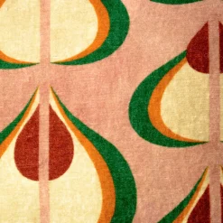 The House of Lyria Cuscino rettangolare in velluto policromo a motivi Sassifraga><noscript><img width=