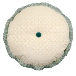 l'Opificio Cuscino Rotondo Bianco in Edizione Limitata POPHUG di Pistacchio&Caffé> Cuscini