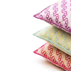 altreforme Cuscino Signature in lana e cashmere color menta> Cuscini