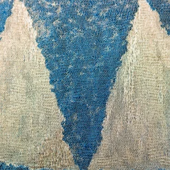 The House of Lyria Cuscino Viburno rettangolare a motivi blu e beige><noscript><img width=