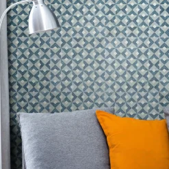 Studio Le Nid Daamè Set di 25 piastrelle quadrate azzurre #1> Piastrelle E Pavimenti