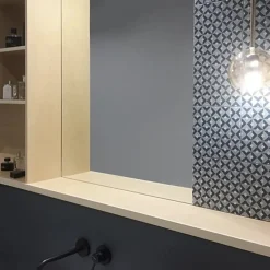 Studio Le Nid Daamè Set di 25 piastrelle quadrate grigie #1> Piastrelle E Pavimenti