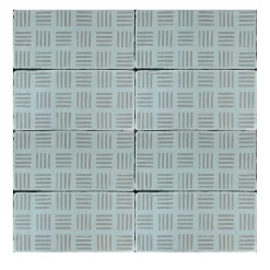 Studio Le Nid Daamè Set di 50 piastrelle rettangolari grigio chiaro #2> Piastrelle E Pavimenti