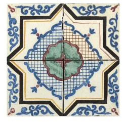 Studio Le Nid Decori Modulari Set di 4 piastrelle #23> Piastrelle E Pavimenti