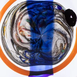 Officine di Murano 1295 Discoteca Sommerso Scultura policroma di grandi dimensioni><noscript><img width=