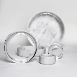 Gumdesign Disgelo Scatola portagioie media in marmo><noscript><img width=