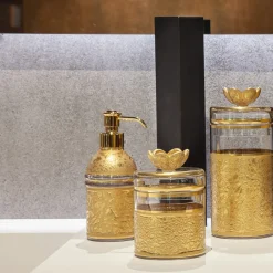 Griffe Montenapoleone by Vetrerie di Empoli Dispenser di sapone in vetro con base ispirata a Michelangelo><noscript><img width=