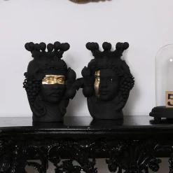 Stefania Boemi Donna Carmela Vaso nero><noscript><img width=