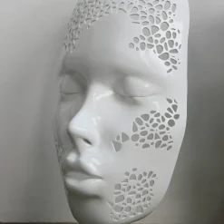 ENIGMA Atelier Donna MASCHERATI Scultura Bianca><noscript><img width=