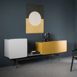 Rometti Doppiapresenza Vaso nero piccolo> Vasi Figurativi