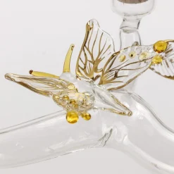 Casarialto Eden - Grande portacandele in vetro dorato><noscript><img width=