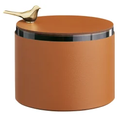 ADJ Style Elegante scatola in pelle cognac> Scatole