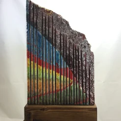 Studio Le Nid Etna Madre Maiolica su Pietra Lavica #6> Sculture Decorative