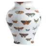 Grand Tour by Vito Nesta Farfalle Vaso in porcellana anfora H27Cm> Vasi Da Fiori