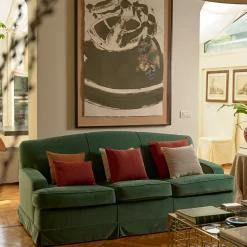 Guri I Zi Federa quadrata Batavia Terra-Ecrù> Cuscini