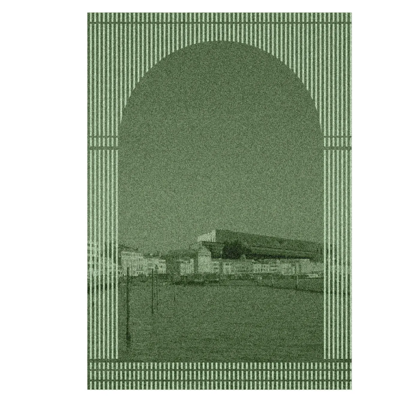 Belvedere Finestre Tessili Verde Arazzo #3> Pannelli Decorativi