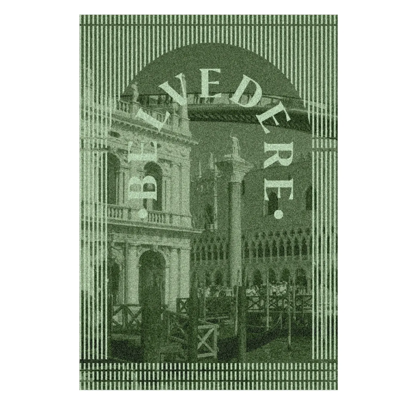 Belvedere Finestre Tessili Verde Arazzo #1> Pannelli Decorativi