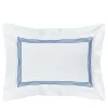 Verderoccia Four Generations Bianco e blu brillante US King Sham> Biancheria Da Letto