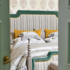 Verderoccia Four Generations Jacquard grigio US Standard Sham><noscript><img width=