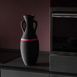 Pop Pot Giulio Cesare Anfora XL nera e fucsia><noscript><img width=