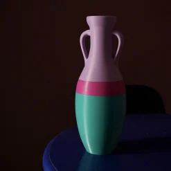 Pop Pot Giulio Cesare Anfora XL verde fucsia e viola><noscript><img width=