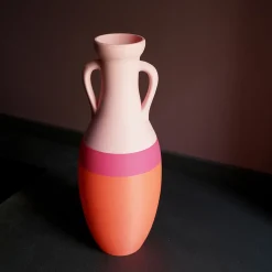 Pop Pot Giulio Cesare XL Anfora arancione fucsia e rosa><noscript><img width=
