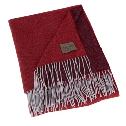 Somma 1867 Gold Plaid bordeaux> Coperte