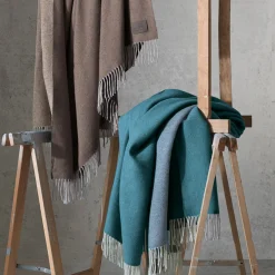 Somma 1867 Gold Plaid marrone> Coperte