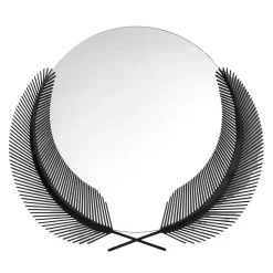 Ghidini 1961 Grande specchio nero Sunset di Nika Zupanc> Specchi Da Parete