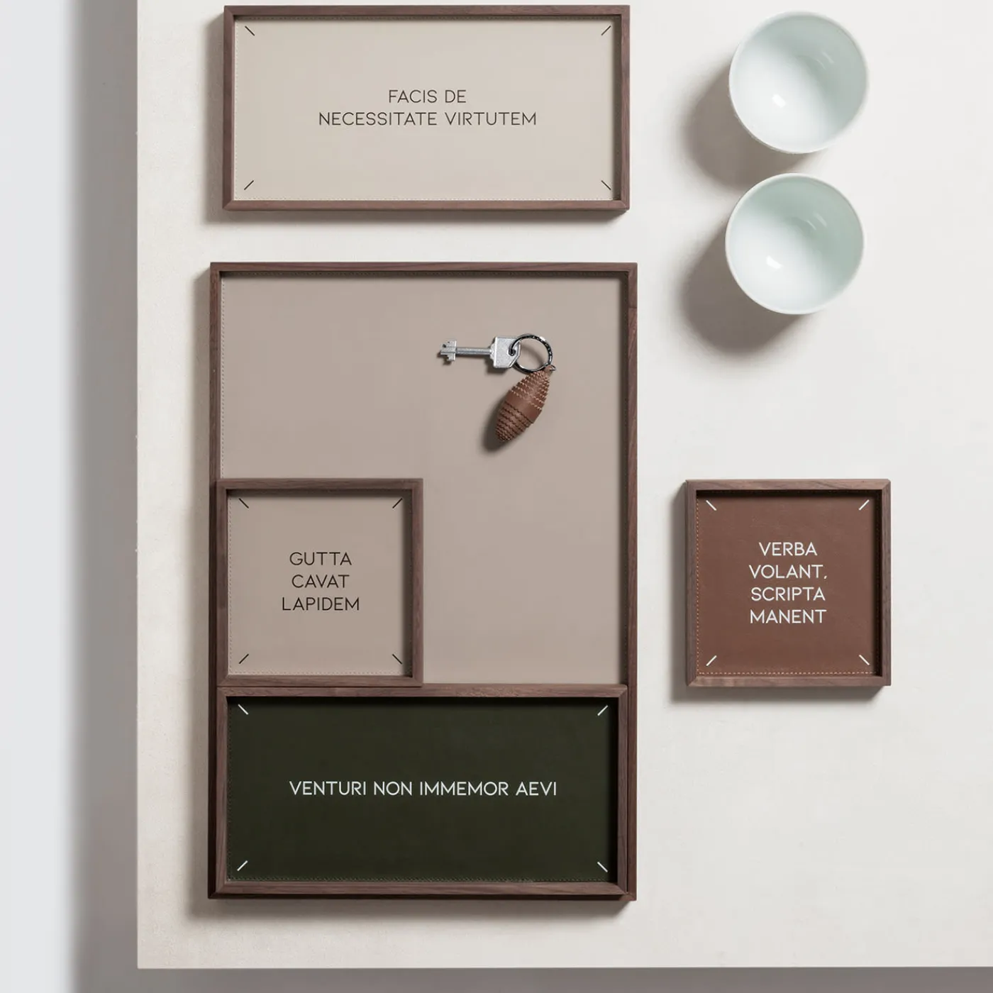 Giobagnara Heritage Valet Small Rectangular Vide Poche N. 6> Svuotatasche