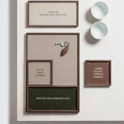 Giobagnara Heritage Valet Small Square Vide Poche N. 5> Svuotatasche