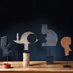 DareForma Il pesce beige scamosciato Scultura><noscript><img width=