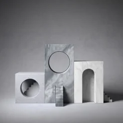 Salvatori Il Villaggio - Utopia Palissandro Bluette Scultura di E. Ossino><noscript><img width=