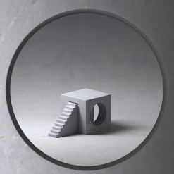 Salvatori Il Villaggio - Utopia Palissandro Bluette Scultura di E. Ossino><noscript><img width=